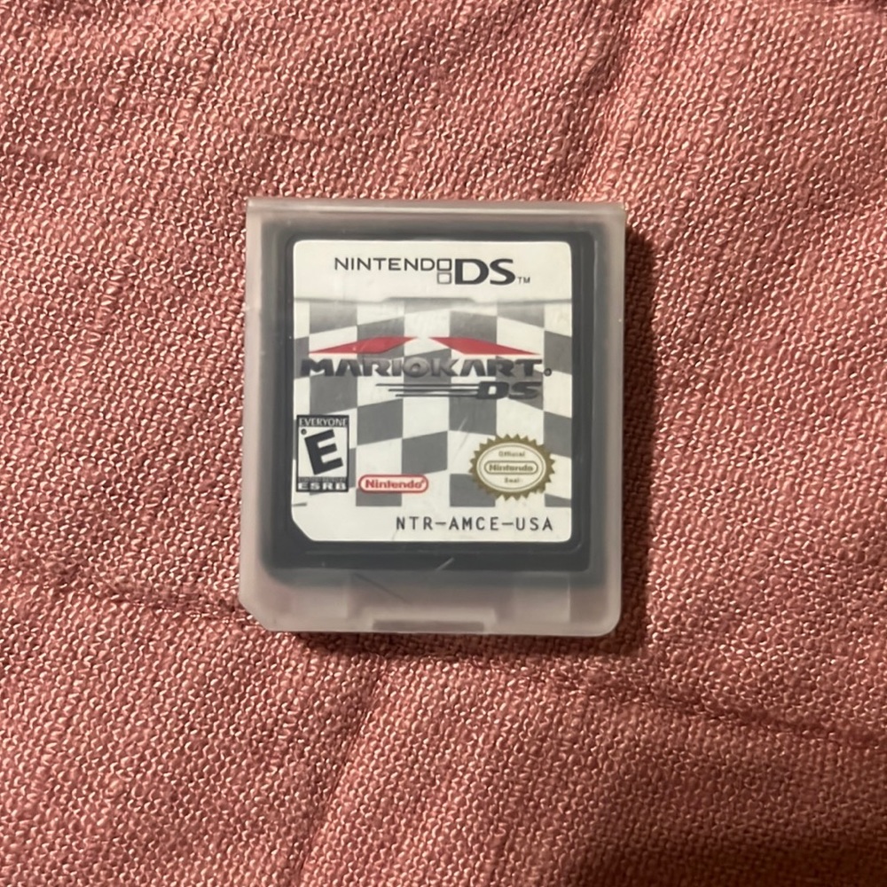 Nintendo DS MarioKart with protective case